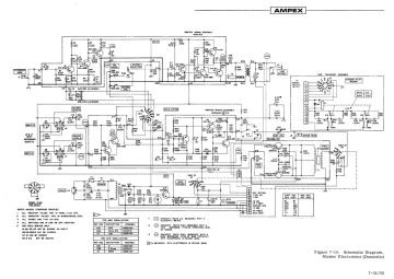 Ampex AG 600B schematic circuit diagram
